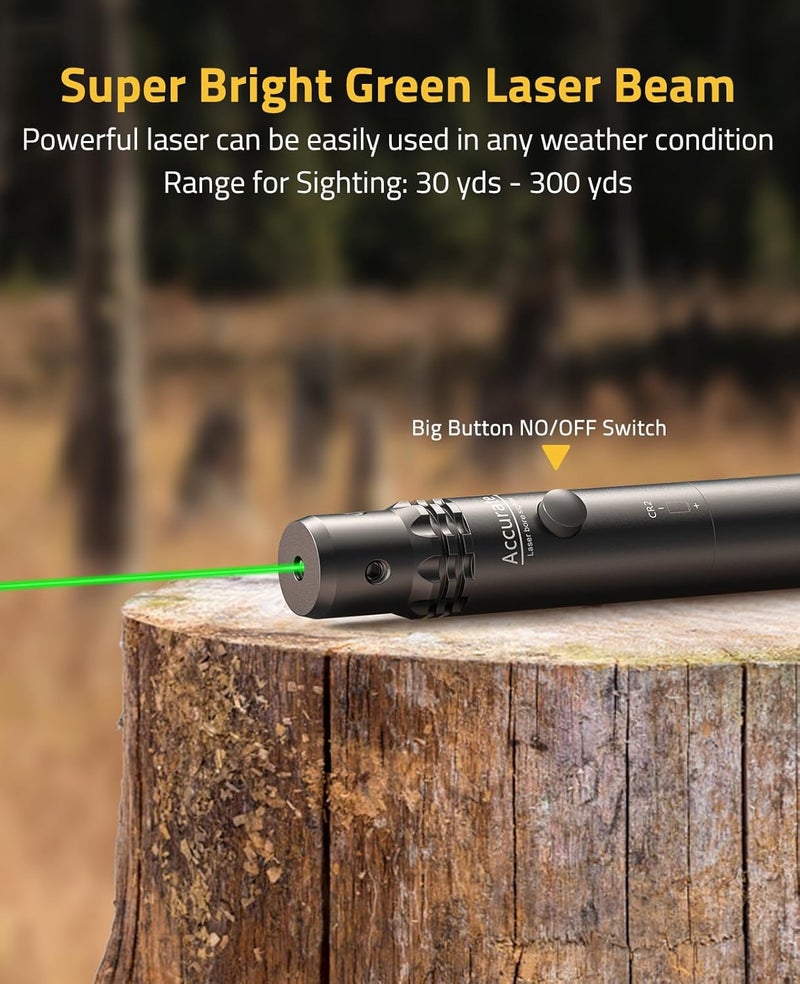 CVLIFE Bore Sight Laser Kit fit 0.17 to 12GA Calibers, Professional Red/Green Laser Boresighter Kit for All Gun, Multiple Caliber Bore Sighting Kit for Hunting Rifles Pistols and Handgun - Image 2